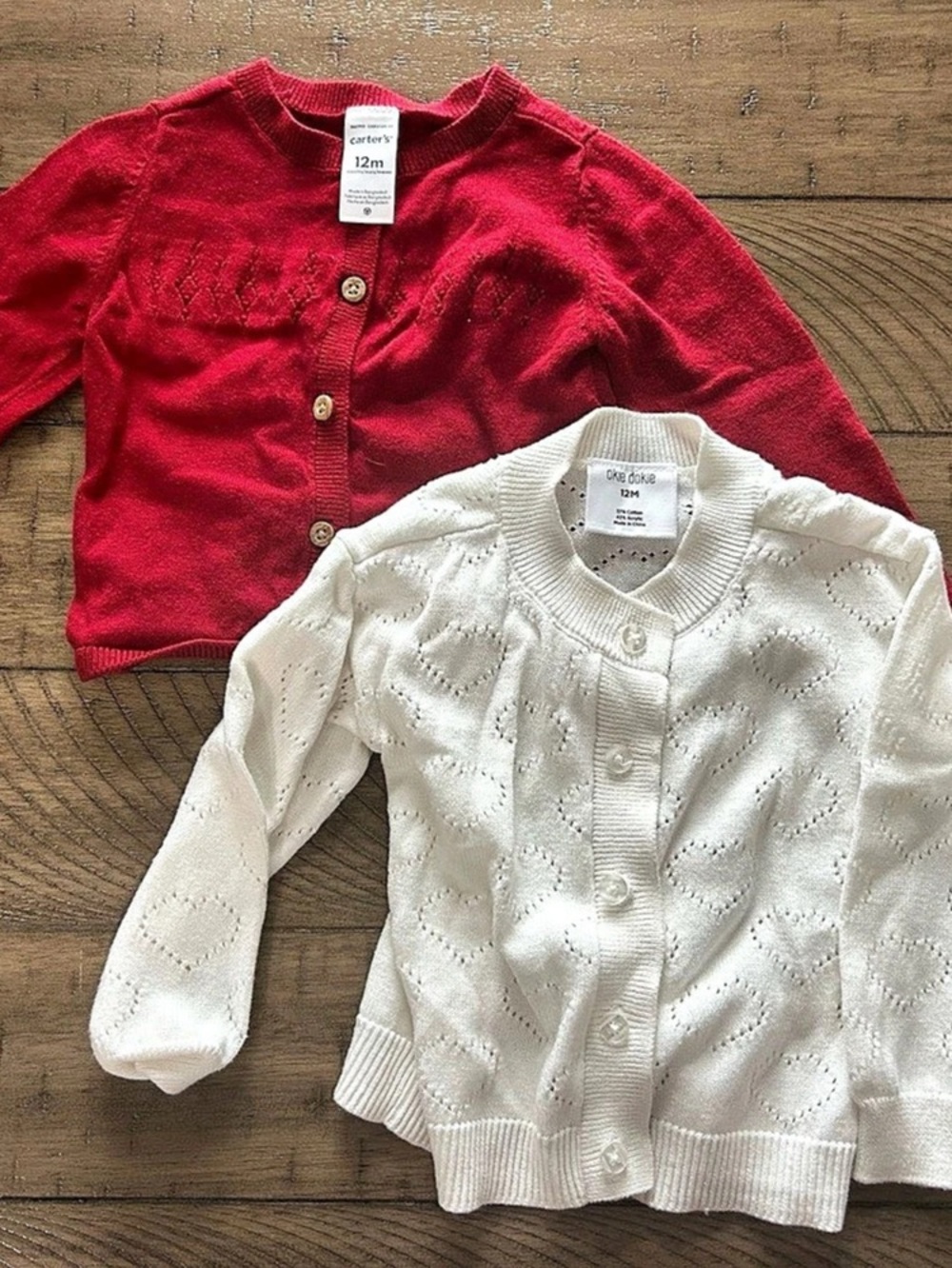 12M Baby Girl Bundle of Cardigans